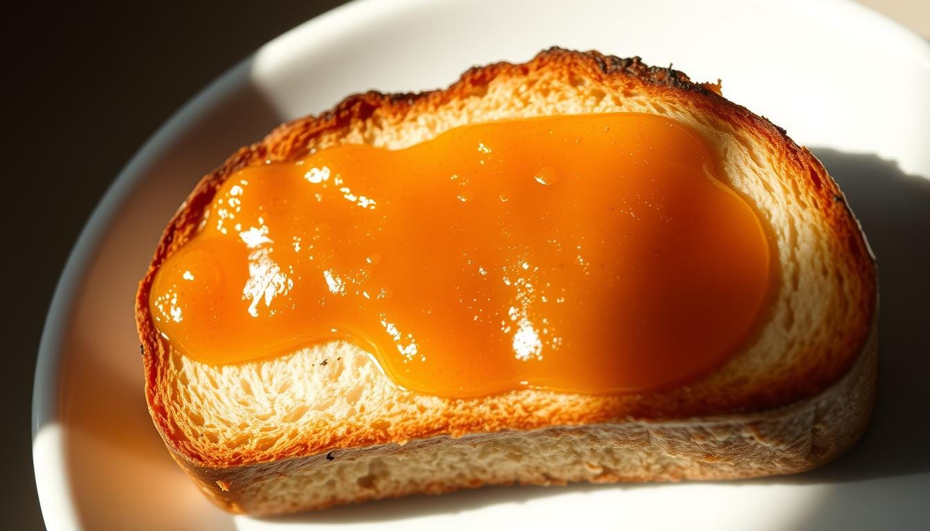 How much marmalade to put on toast?