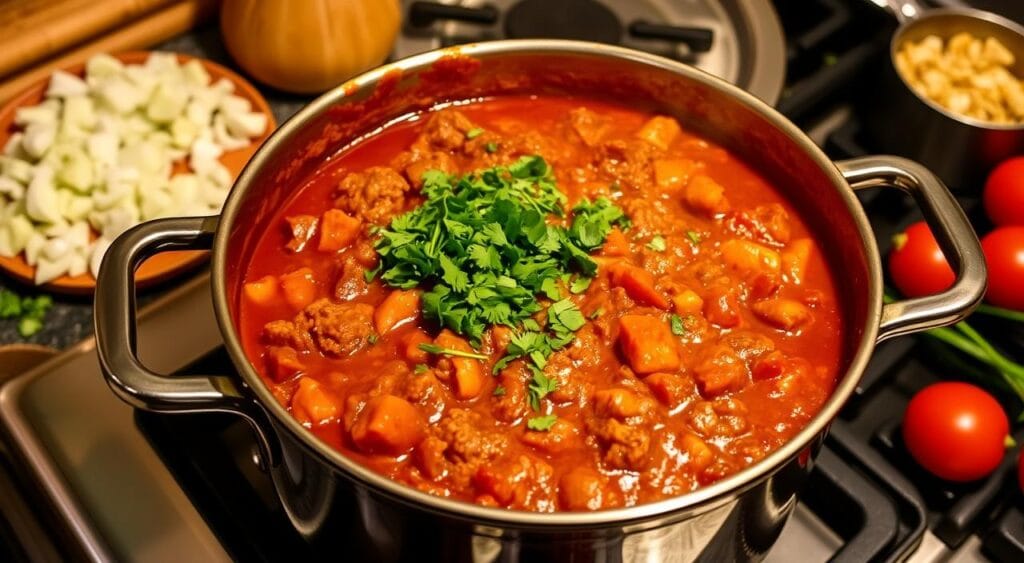 homemade meat sauce