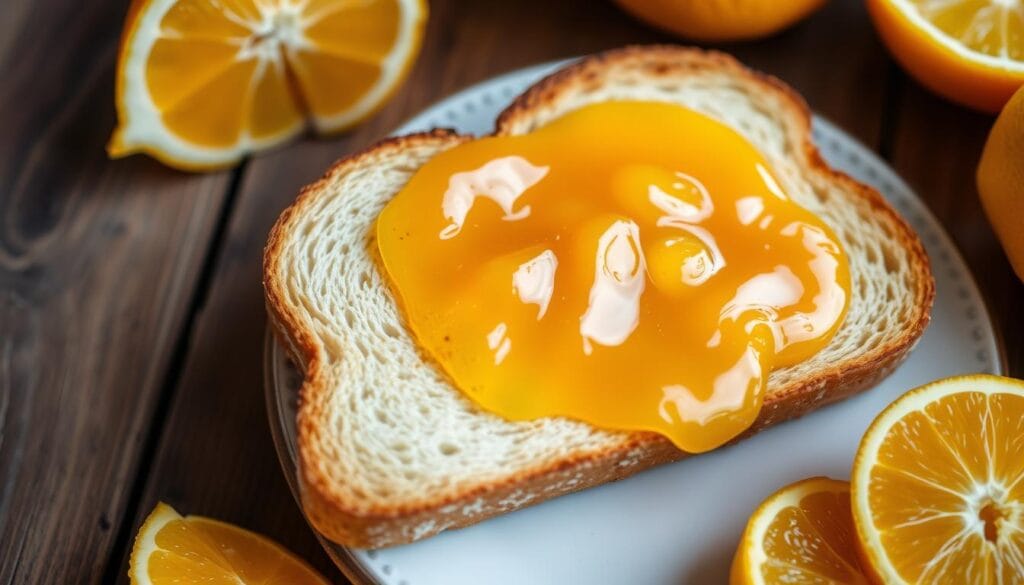 marmalade on toast